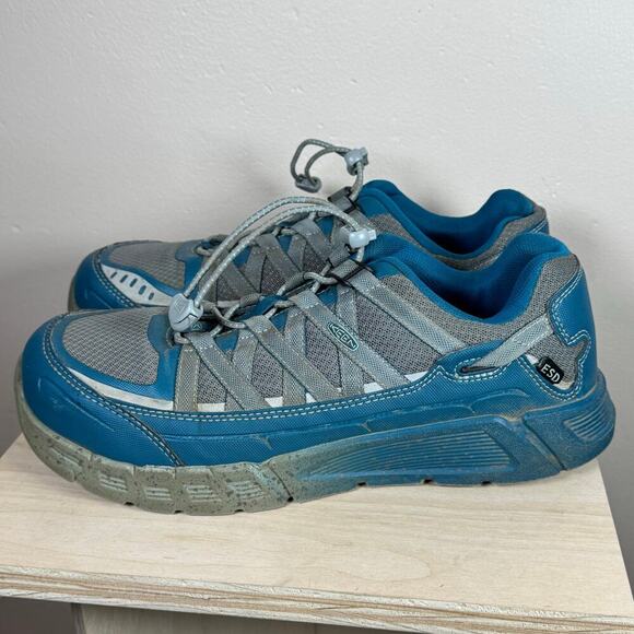 KEEN Utility Women's Asheville Low Alloy Toe ESD Work Shoe 11M - Picture 4 of 11
